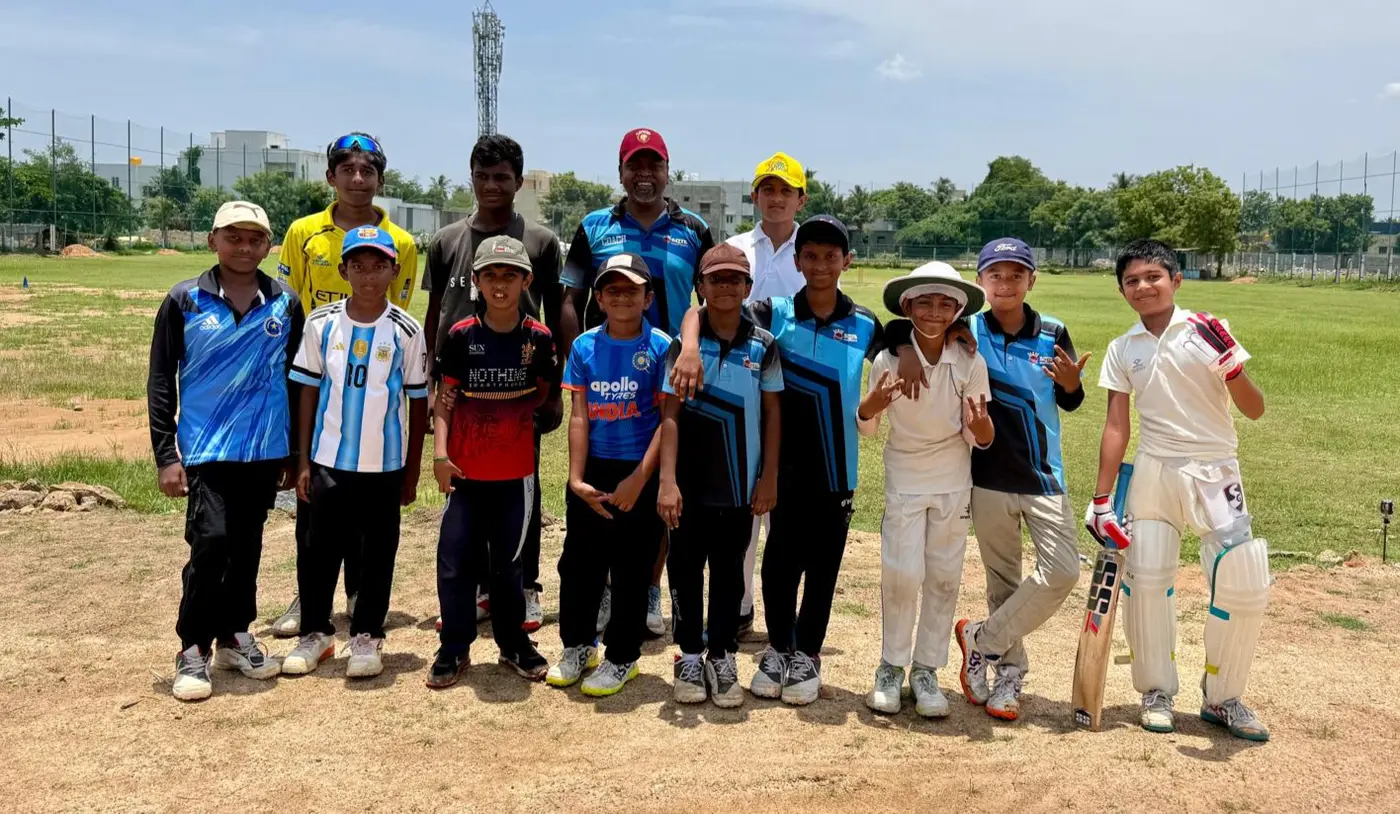 Our Elite Kids with our MD & Senior Coach, Mr. Dhana